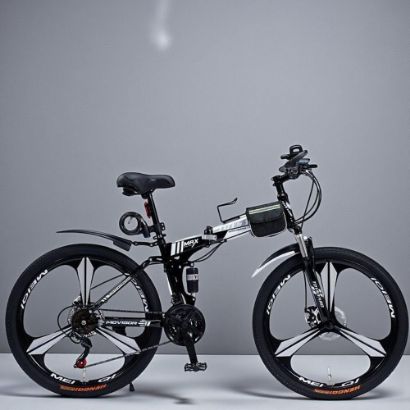 صورة دراجة قابله للطي مقاس 26 مع هدايا